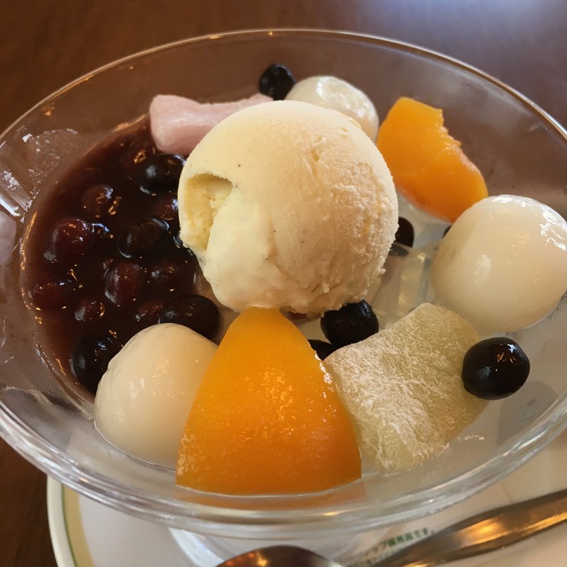 黒蜜白玉ぜんざい(ロイヤルホスト 沼津店 )