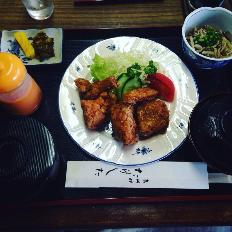からあげ定食(たけした )