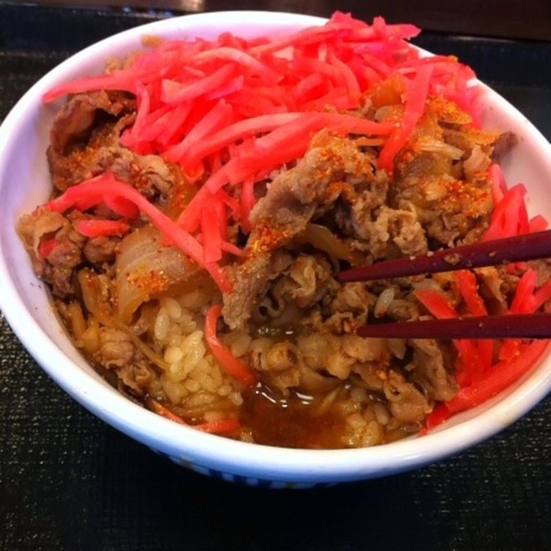 和風牛丼(つゆだく)(なか卯 江坂店 )