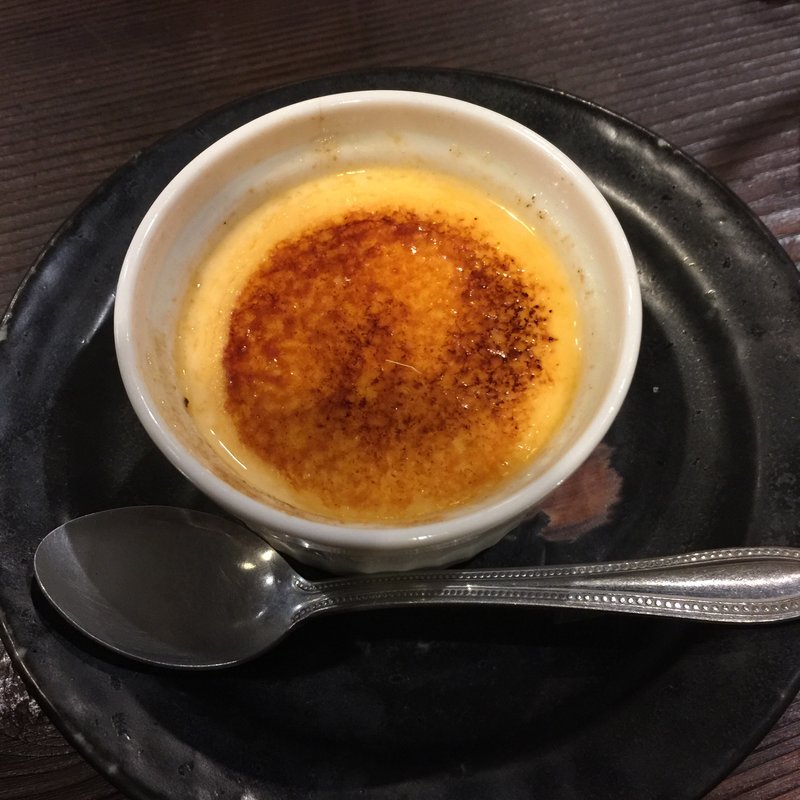 自家製プリン(鳥ふく本店)