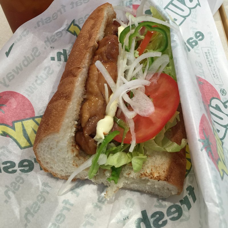 テリヤキチキン(サブウェイ野々市若松店)