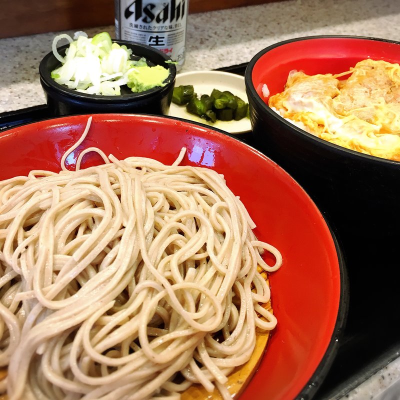 カツ丼セット(名代 富士そば 八重洲口店 )