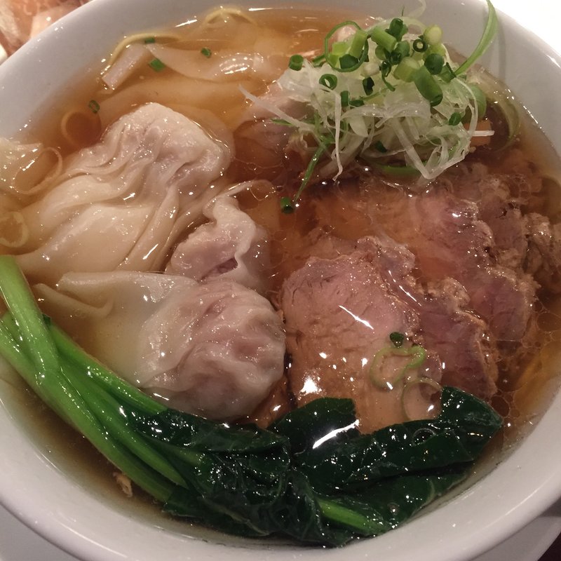 叉焼雲呑麺(中華そば すずらん )