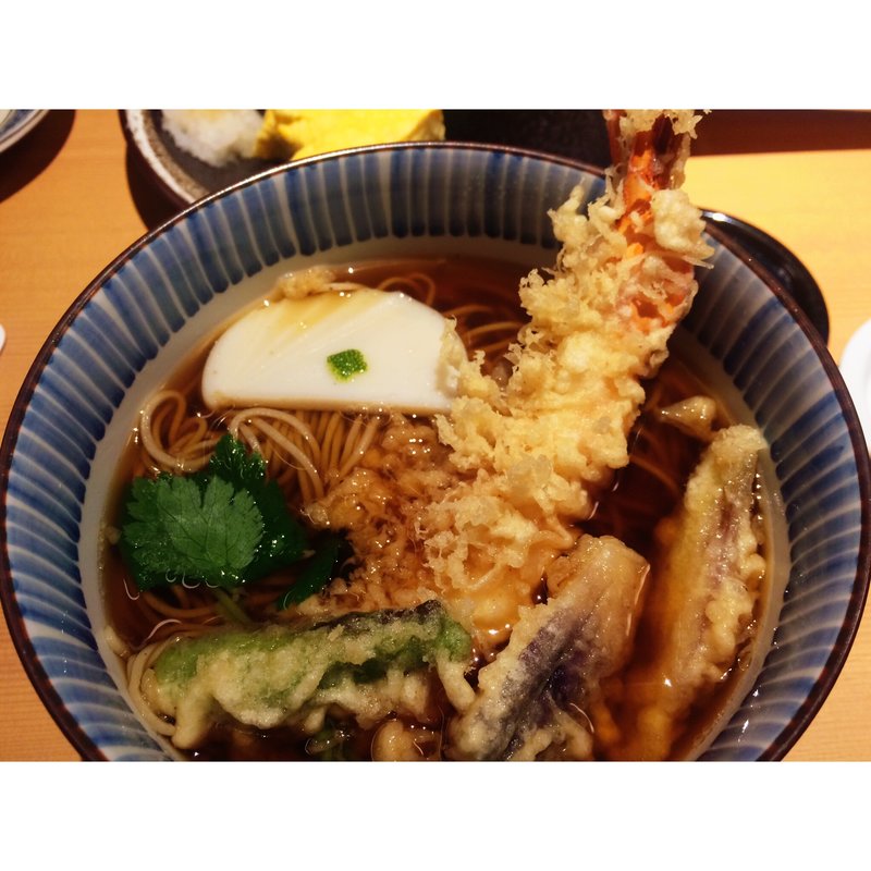 大海老天ぷらそば(浅野屋 神楽坂店 )