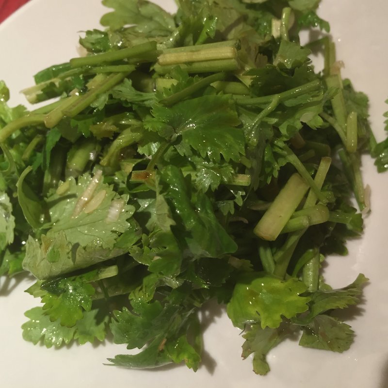 香菜＜パクチー＞の醤油和え(CHI·i·NA)