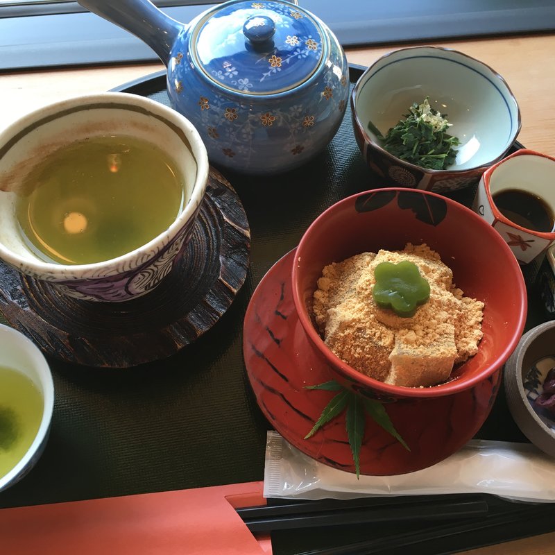 わらび餅セット(天んぐ 本店 )