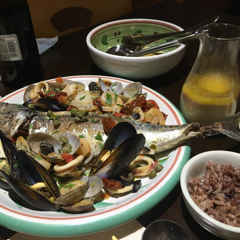 本日のお魚のアクアパッツァ(伊太利亜食堂 葡萄酒処 Bella vita （ベッラヴィータ）)