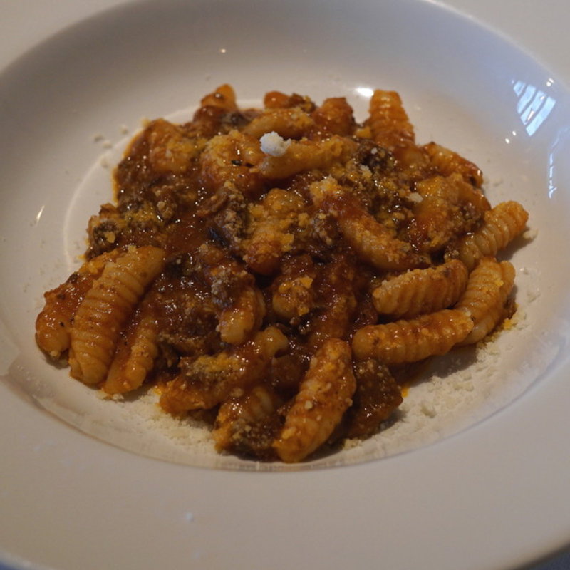 手打ちショートパスタ(AMBiGRAM)