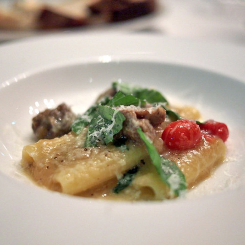 ナポリ風ジェノベーゼのミッレリーゲ(incanto)