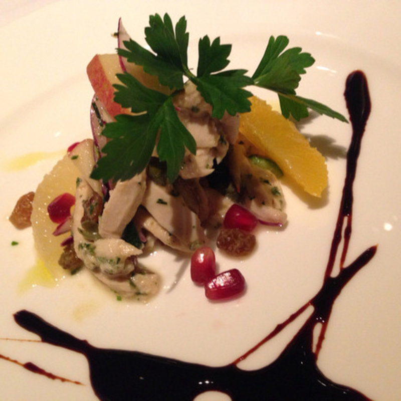 ホロホロ鳥胸肉のインサラータ(incanto)