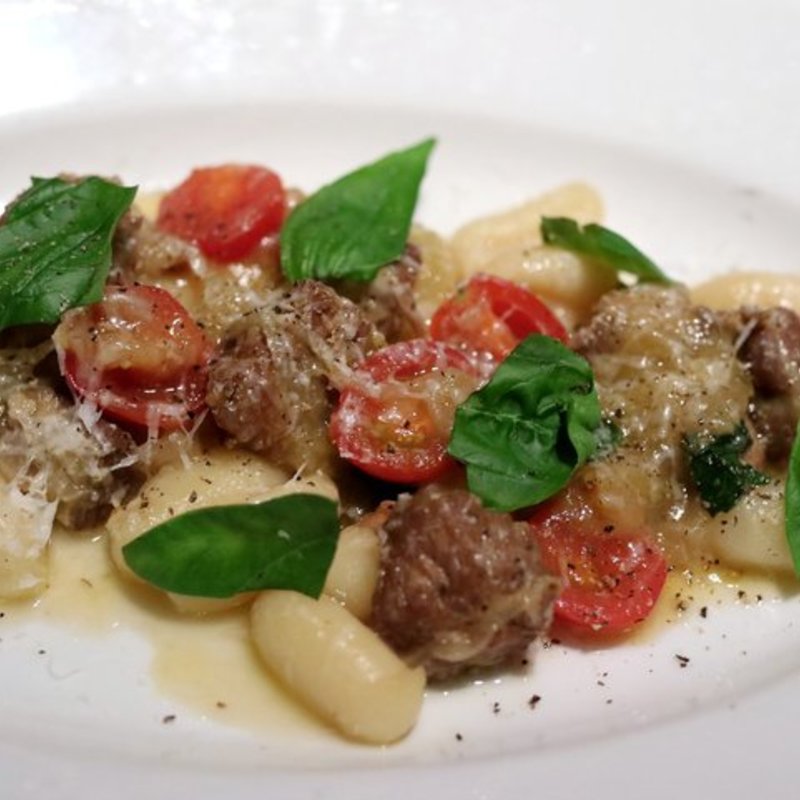 自家製パンチェッタとプチトマト(incanto)