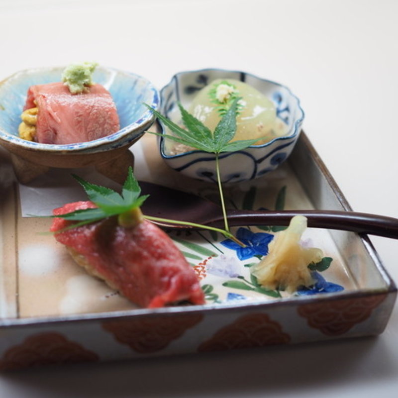 おまかせ前菜(和牛銘菜　然 （ゼン【旧店名】CHARCOAL GRILL 然）)