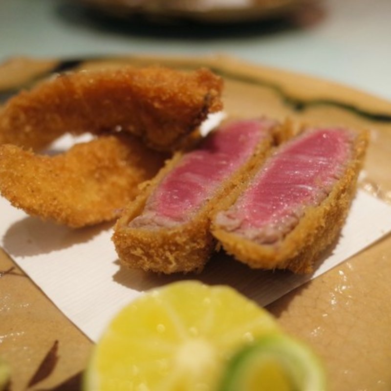 牛カツ(和牛銘菜　然 （ゼン【旧店名】CHARCOAL GRILL 然）)