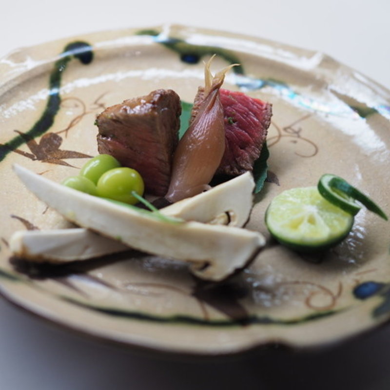 常陸牛の味噌幽庵焼き(和牛銘菜　然 （ゼン【旧店名】CHARCOAL GRILL 然）)