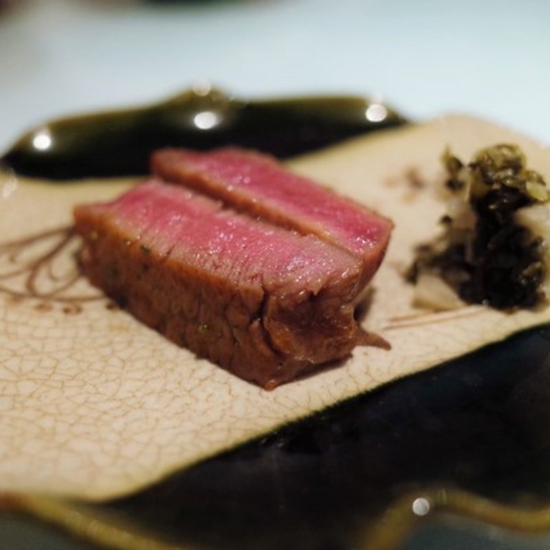 和牛サーロインステーキ(和牛銘菜　然 （ゼン【旧店名】CHARCOAL GRILL 然）)