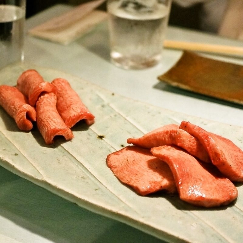 和牛の中タンと芯タン(和牛銘菜　然 （ゼン【旧店名】CHARCOAL GRILL 然）)