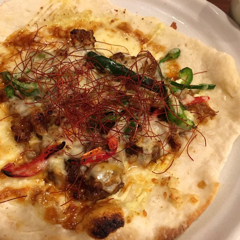 プルコギピザ(茄子美)