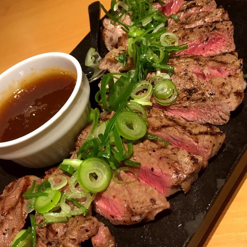 YEBIS BARのおつまみサーロイン(エビスバー 京都ヨドバシ店 （YEBISU BAR）)