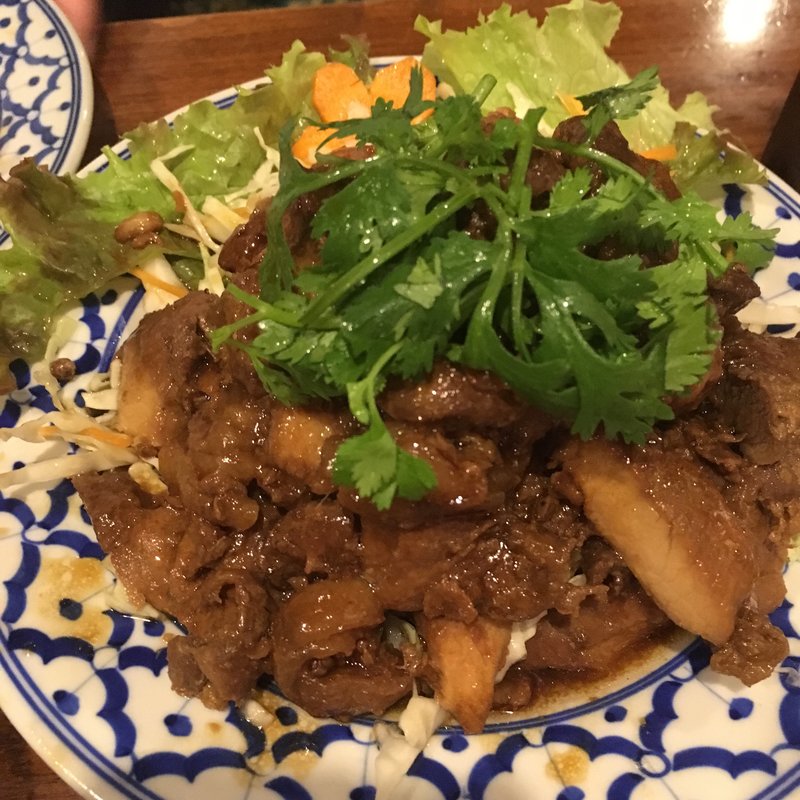 牛肉炒め(タイ国料理 バンタイ)