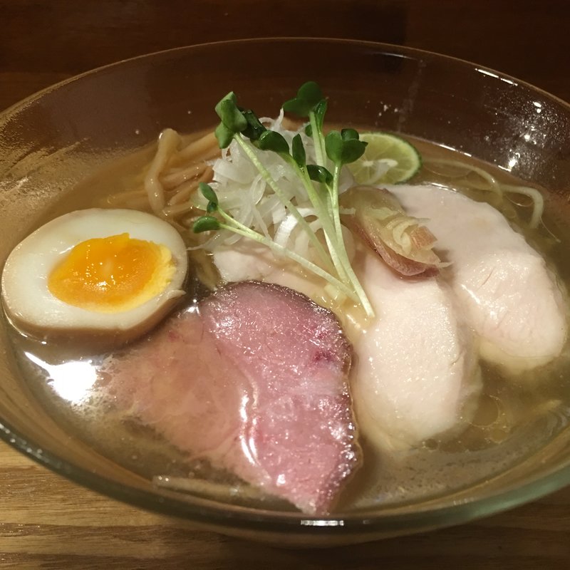 魚介だしの冷やしラーメン(がふうあん )