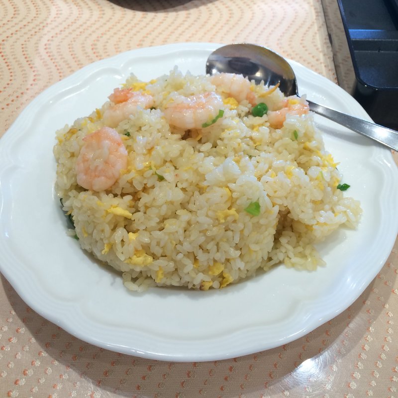 エビ炒飯(梅蘭)