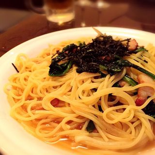 ほーれん草とベーコンの醤油味(KURA 中目黒店 （クラ）)