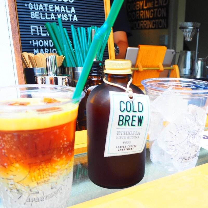 cold brew coffee(LEAVES COFFEE APARTMENT )