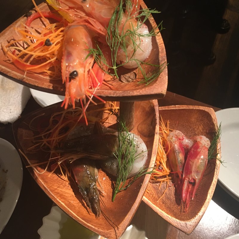 エビ殻タワー(エビ殻荘 神楽坂店 )