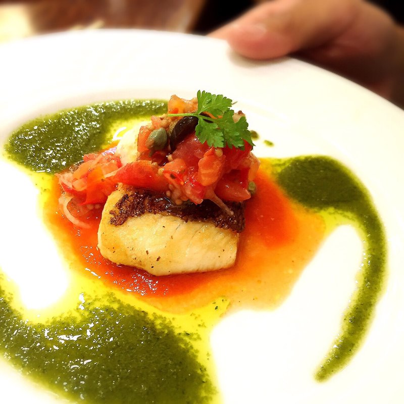 お魚料理（お名前忘れちゃいました）(赤白 ホワイティ梅田店)