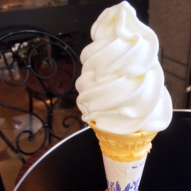 ソフトクリーム(La Brioche 大濠本店)