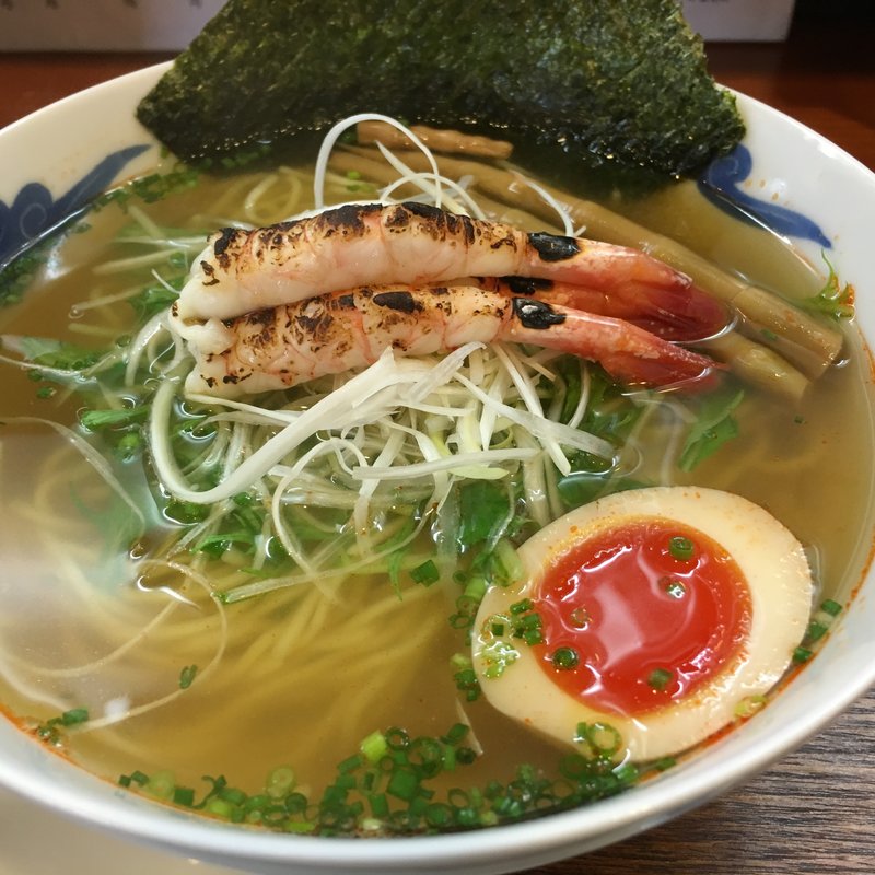 甘海老だしそば(猪一 （イノイチ）)