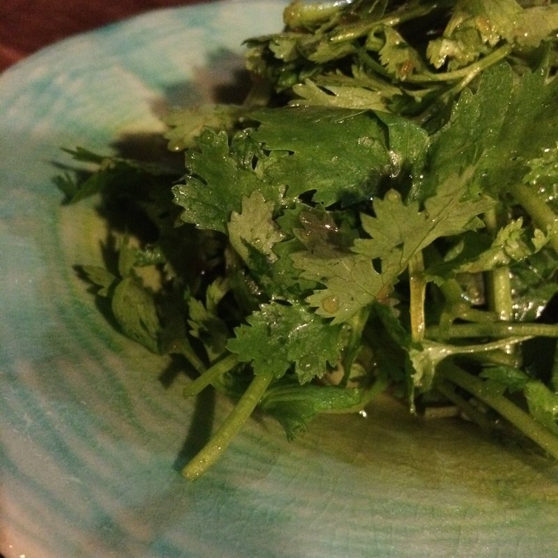 パクチーサラダ(十番右京)