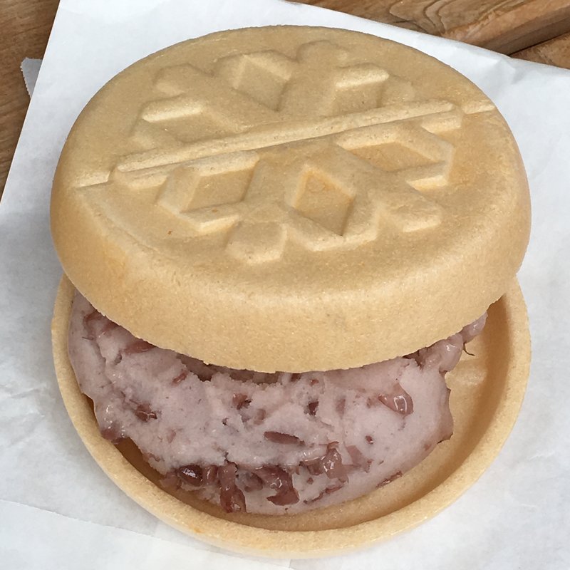 アイス最中  -小豆-(にこにこ 喜久乃家)