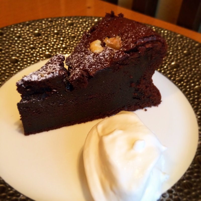チョコレートケーキ (炭火焙煎珈琲.凛 銀座4丁目本店)