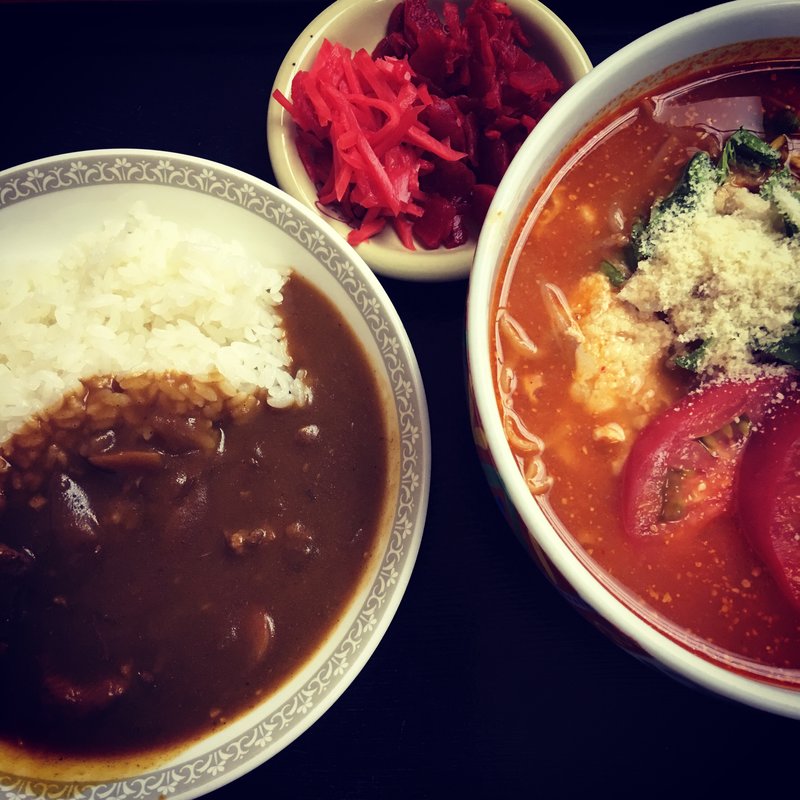 チーズトマトラーメンセット(きらら289レストラン （キララニーパーキューレストラン）)