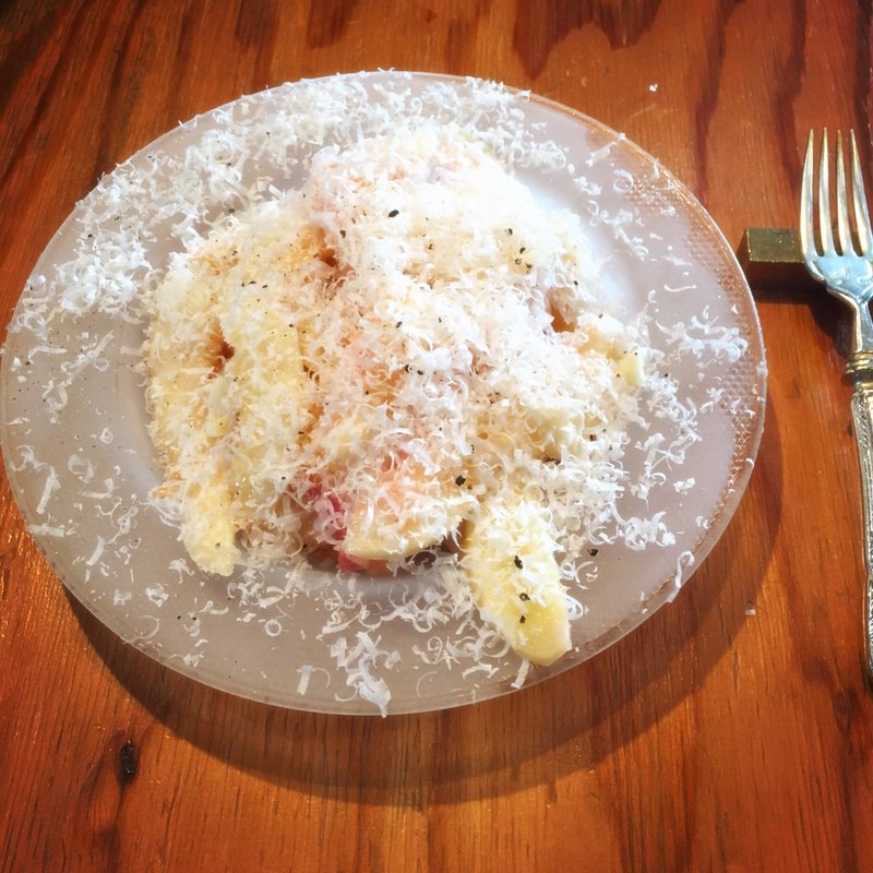 桃の冷製パスタ(ランゴリーノ （Langolino）)