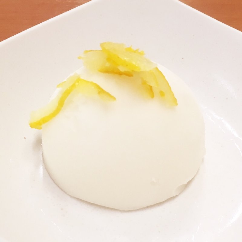 甘酒シャーベット 柚子風味(天丼てんや 天神店 )