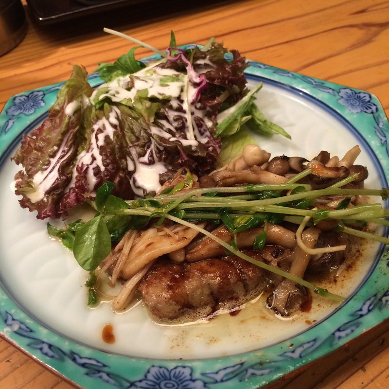 フォアグラソテー(鉄板処　清たき （-達hanare-）)