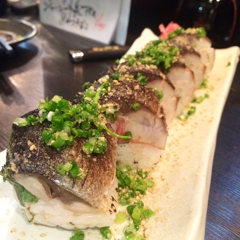 鯖の棒鮨(荒川酔響)