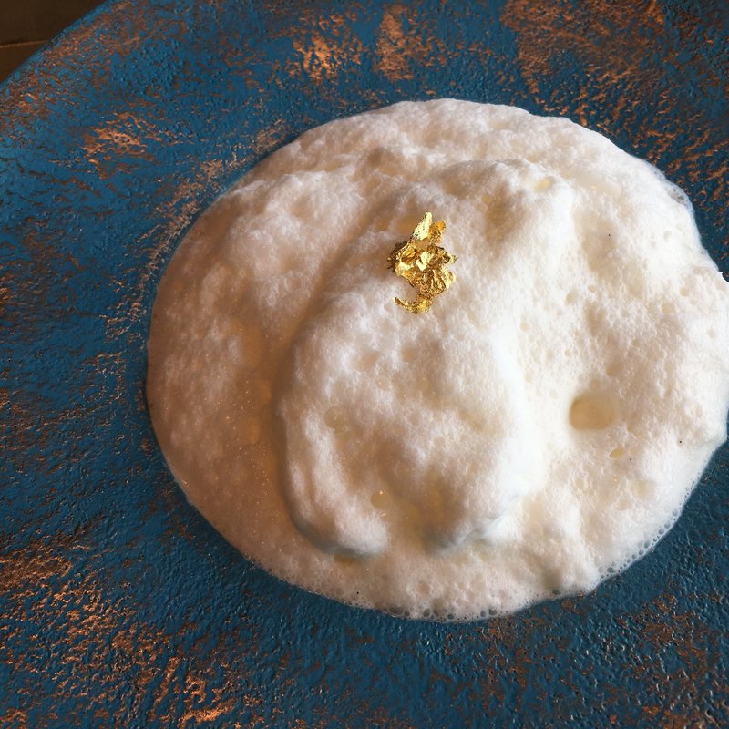 634特製ブランマンジェ 石垣島からのパッションフルーツソース(Sky restaurant 634)