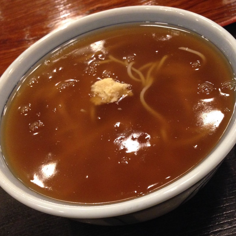 あんかけそば(本家尾張屋　四条店)