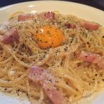 本日のパスタ カルボナーラ
