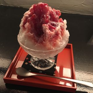 ふわふわかき氷(いちご)(ジェイカフェ 西新店 （J CAFE）)