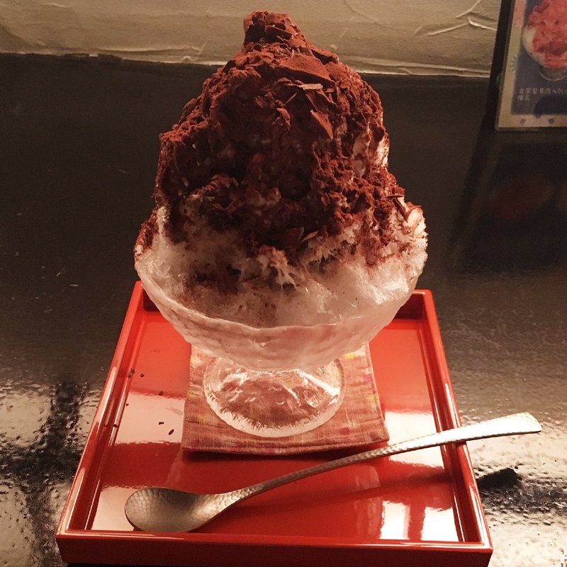 ふわふわかき氷(ティラミス)(ジェイカフェ 西新店 （J CAFE）)