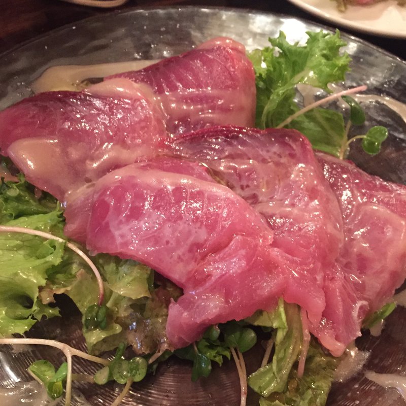 鮮魚のカルパッチョ(タヒーノ)