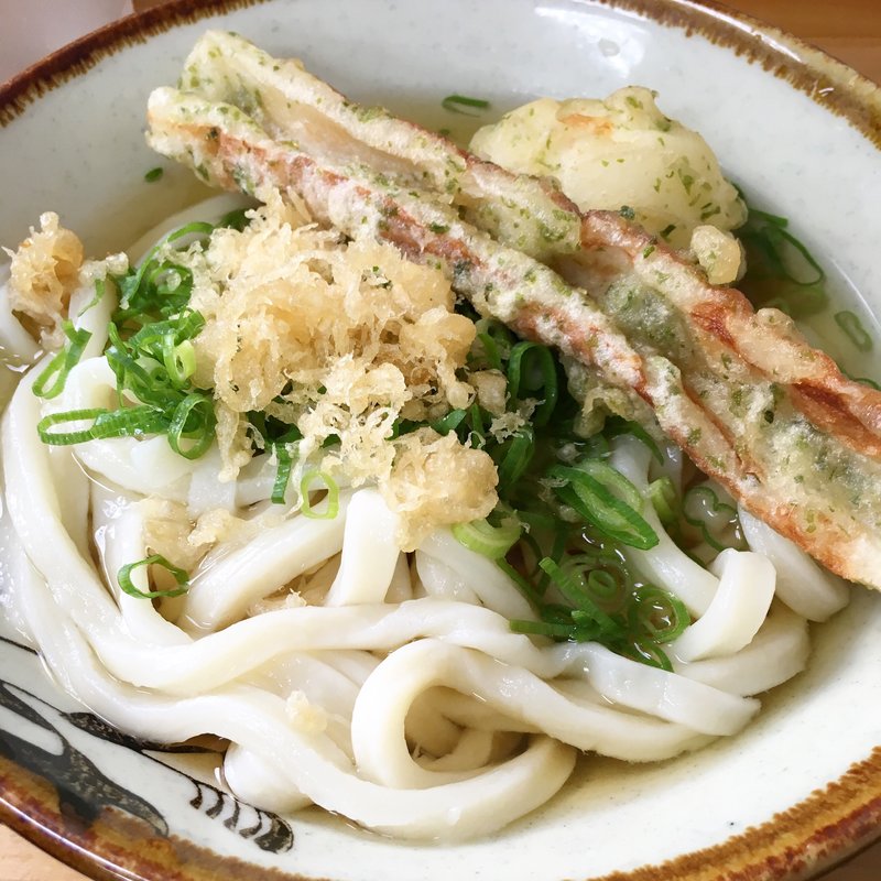 かけうどん(上戸 （西端手打）)