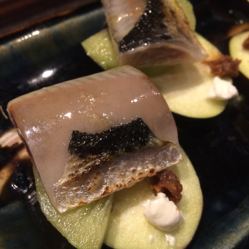 鰯と水茄子(Sakeria 酒坊主)