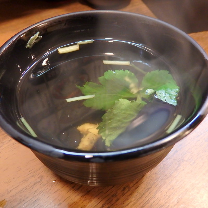 肝吸い(名代 宇奈とと 浅草店)