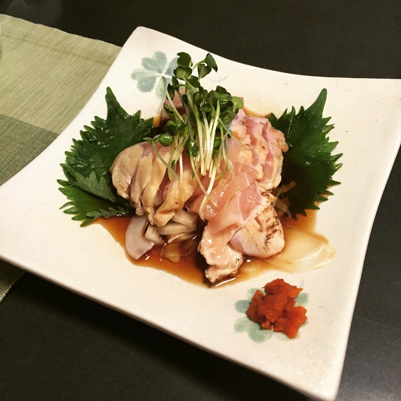 赤鶏のたたき(酒・肴 おまた)