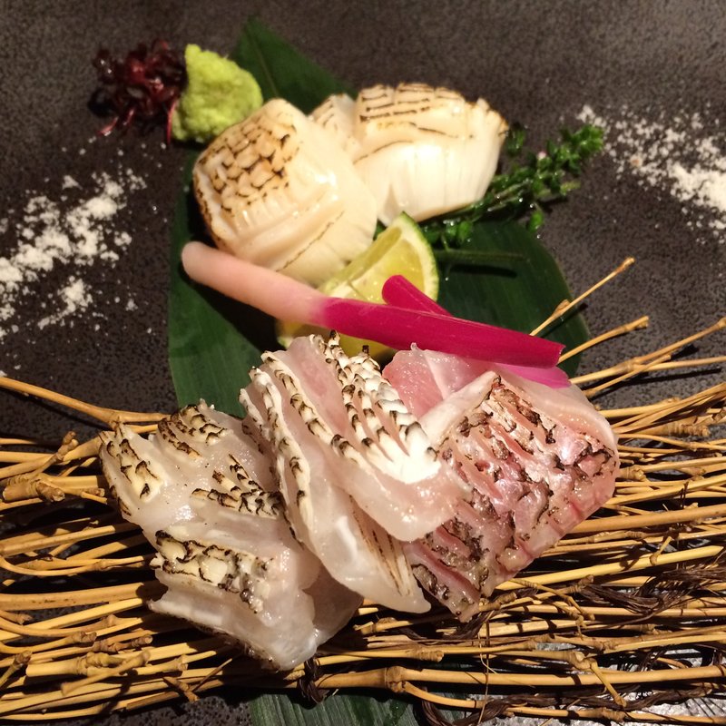 旬魚三種盛り合わせ(銀座樽丸 )